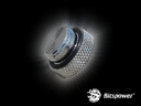 Bitspower G1/4" Silver Shining Stop Fitting w/O-ring