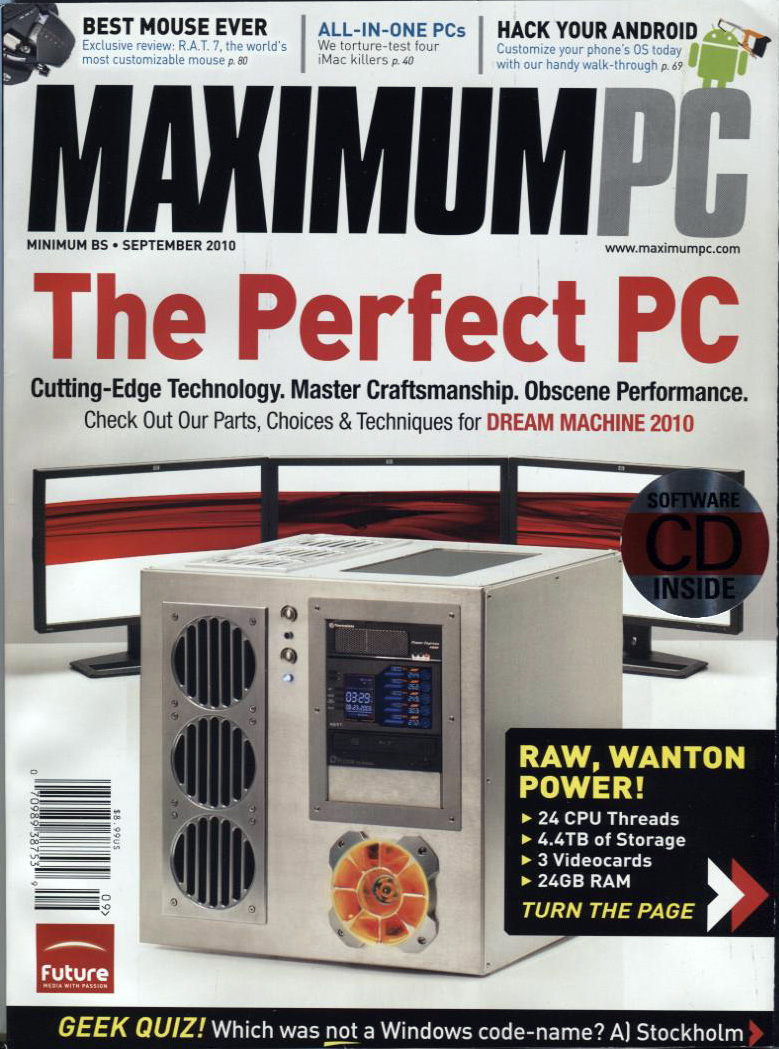 MaximumPC Dream Machine - 2010, Mountain Mods