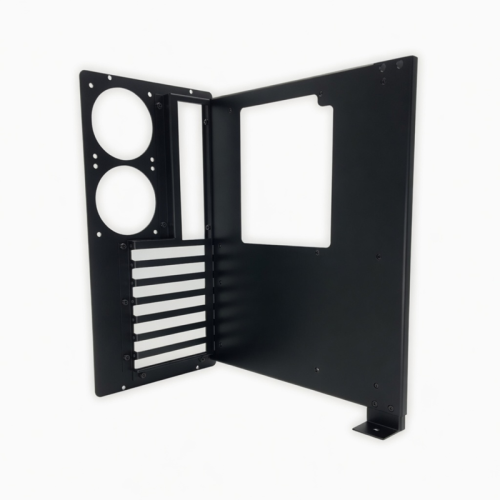 MountainMods Modular Motherboard Tray Assembly (ATX)-2x80 Anodized Black