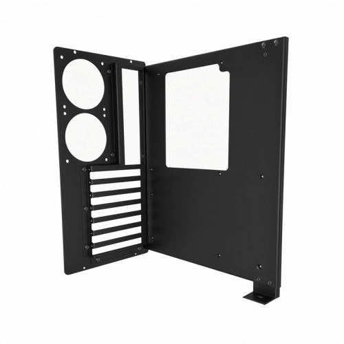 MountainMods Modular Motherboard Tray Assembly (ATX)-2x80 Anodized Black MountainMods Modular Motherboard Tray Assembly (ATX)-2x80 Anodized Black