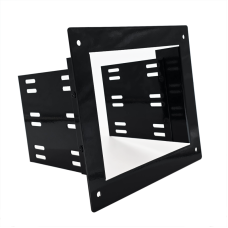 3 x 5.25 optical drive cage - Mirror Black