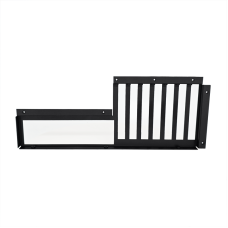 7 PCI Modular I/O bracket - Anodized Black