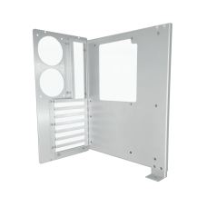 MountainMods Modular Motherboard Tray Assembly (ATX)-2x80 Brushed Aluminum