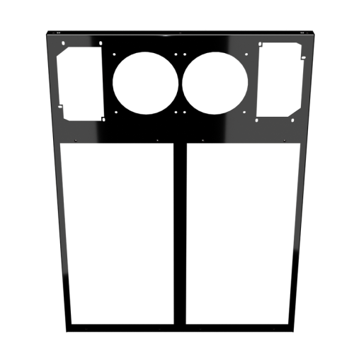 Ascension Duality 10PCI Back Panel - Mirror Black