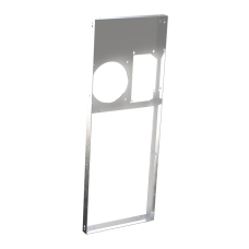 Pinnacle Standard Back Panel - Brushed Aluminum