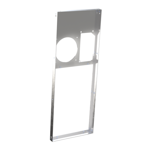 Pinnacle Standard Back Panel - Brushed Aluminum