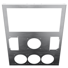 Ascension Horizon 10PCI Back Panel - Brushed Aluminum