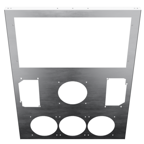 Ascension Horizon 10PCI Back Panel - Brushed Aluminum Ascension Horizon 10PCI Back Panel - Brushed Aluminum