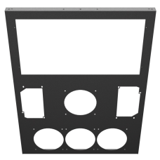 Ascension Horizon 10PCI Back Panel - Black Wrinkle