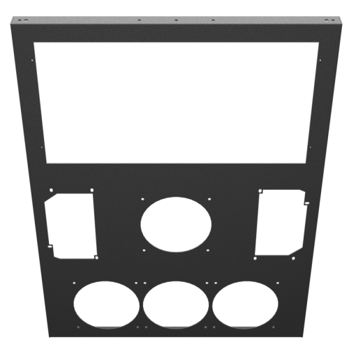 Ascension Horizon 10PCI Back Panel - Black Wrinkle