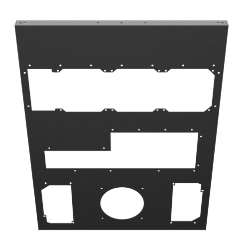Ascension Gold Digger Back Panel - Black Wrinkle