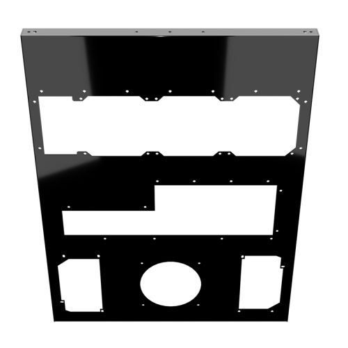 Ascension Gold Digger Back Panel - Mirror Black