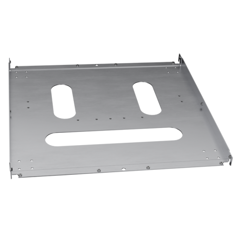 18x18 inch Smiley Panel - Brushed Aluminum