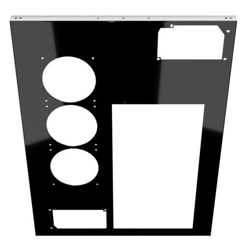 Ascension 10PCI Back Panel - Mirror Black