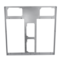 U2-UFO Duality Back Panel - Brushed Aluminum