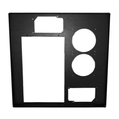 U2-UFO Standard Back Panel - Anodized Black