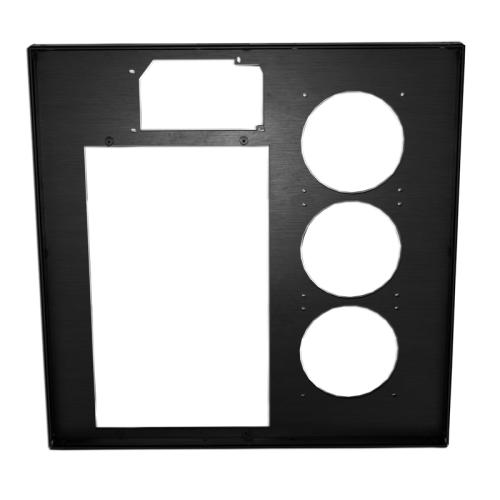 U2-UFO Triple Standard Back Panel - Anodized Black