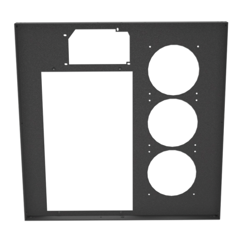 U2-UFO Triple Standard Back Panel - Black Wrinkle