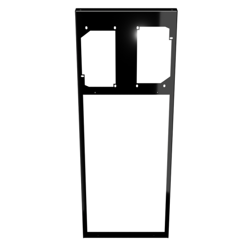 Pinnacle 10PCI-2PSU Back Panel - Mirror Black