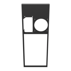 Pinnacle Standard Back Panel - Black Wrinkle