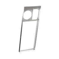 Pinnacle 10PCI Back Panel - Brushed Aluminum