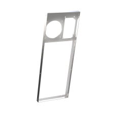 Pinnacle 10PCI Back Panel - Brushed Aluminum