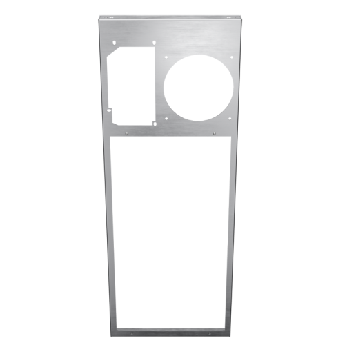 Pinnacle 10PCI Back Panel - Brushed Aluminum