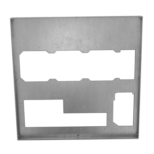 U2-UFO Gold Digger Back Panel - Brushed Aluminum