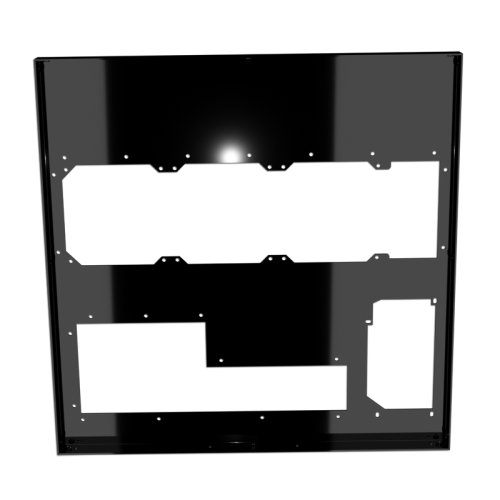 U2-UFO Gold Digger Back Panel - Mirror Black