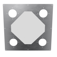 18x18 Diamond Panel - Brushed ALU