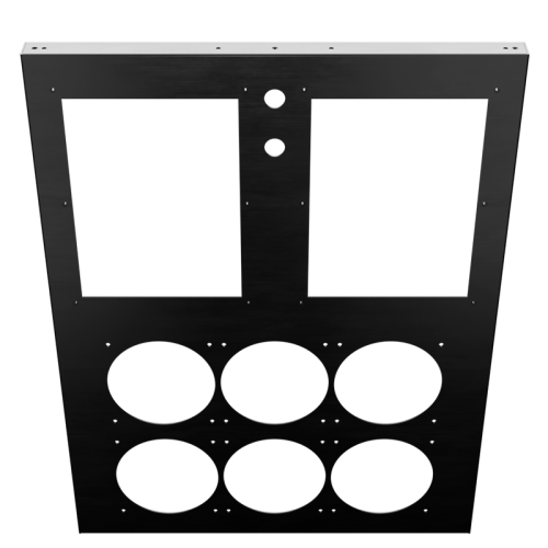 Ascension Standard Front Panel - Anodized Black
