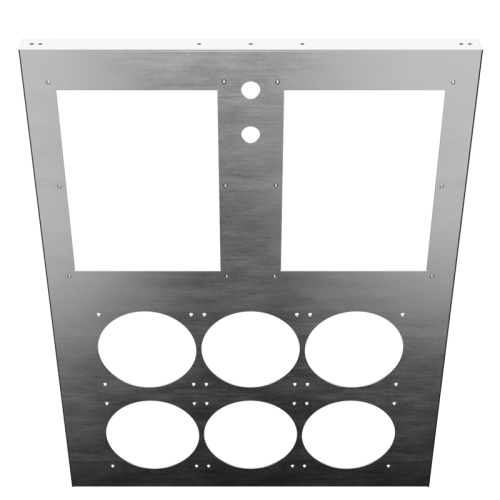 Ascension Standard Front Panel - Brushed Aluminum