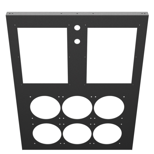 Ascension Standard Front Panel - Black Wrinkle