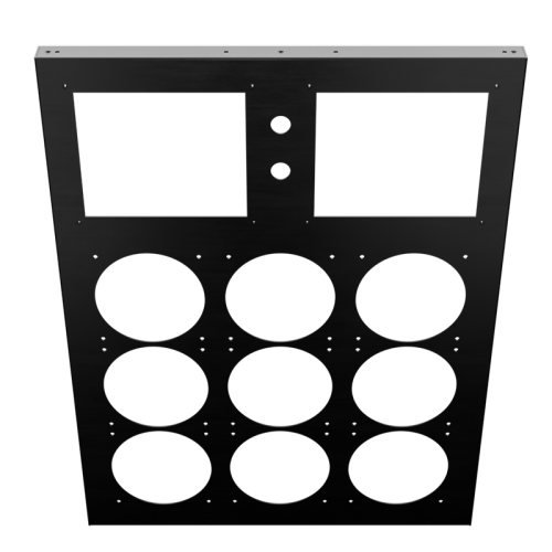 Ascension Trinity Front Panel - Anodized Black