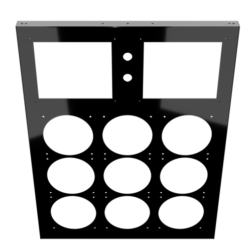 Ascension Trinity Front Panel - Mirror Black