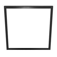 U2-UFO Open Front Panel - Anodized Black U2-UFO Open Front Panel - Anodized Black