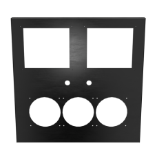 U2-UFO Horizon Front Panel - Anodized Black