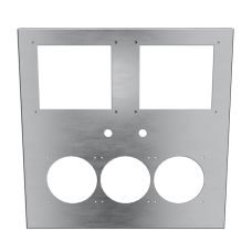 U2-UFO Horizon Front Panel - Brushed Aluminum