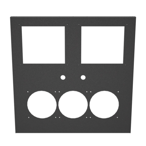 U2-UFO Horizon Front Panel - Black Wrinkle