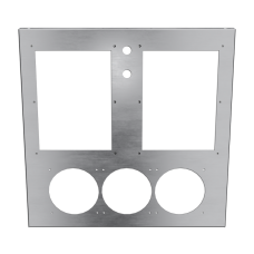 U2-UFO Opti1203 Front Panel - Brushed Aluminum