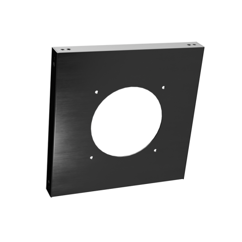 9x9 Front/Back Tower Pedestal Panel - Anodized Black