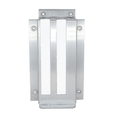 2 PCI Modular I/O bracket - Brushed ALU