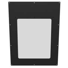 24x18 Big Window Panel - Black Wrinkle