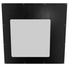 24x24 Big Window Panel - Anodized Black