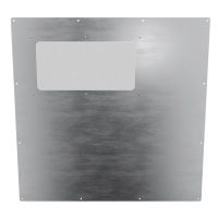 24x24 Half Window Panel - Brushed ALU 24x24 Half Window Panel - Brushed ALU