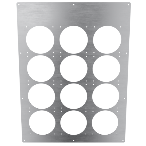 24x18 Triple Quad Panel - Brushed ALU