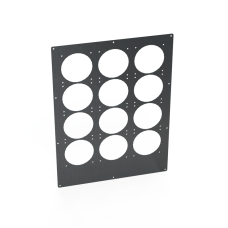 24x18 Triple Quad Panel - Anodized Black