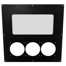 18x18 Triple Original Panel - Anodized Black