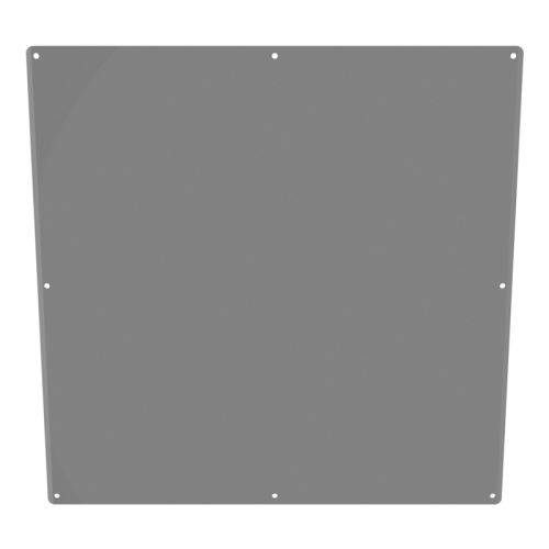 18x18 Acrylic Panel - Smoked Grey