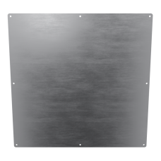 18x18 Solid Panel - Brushed ALU